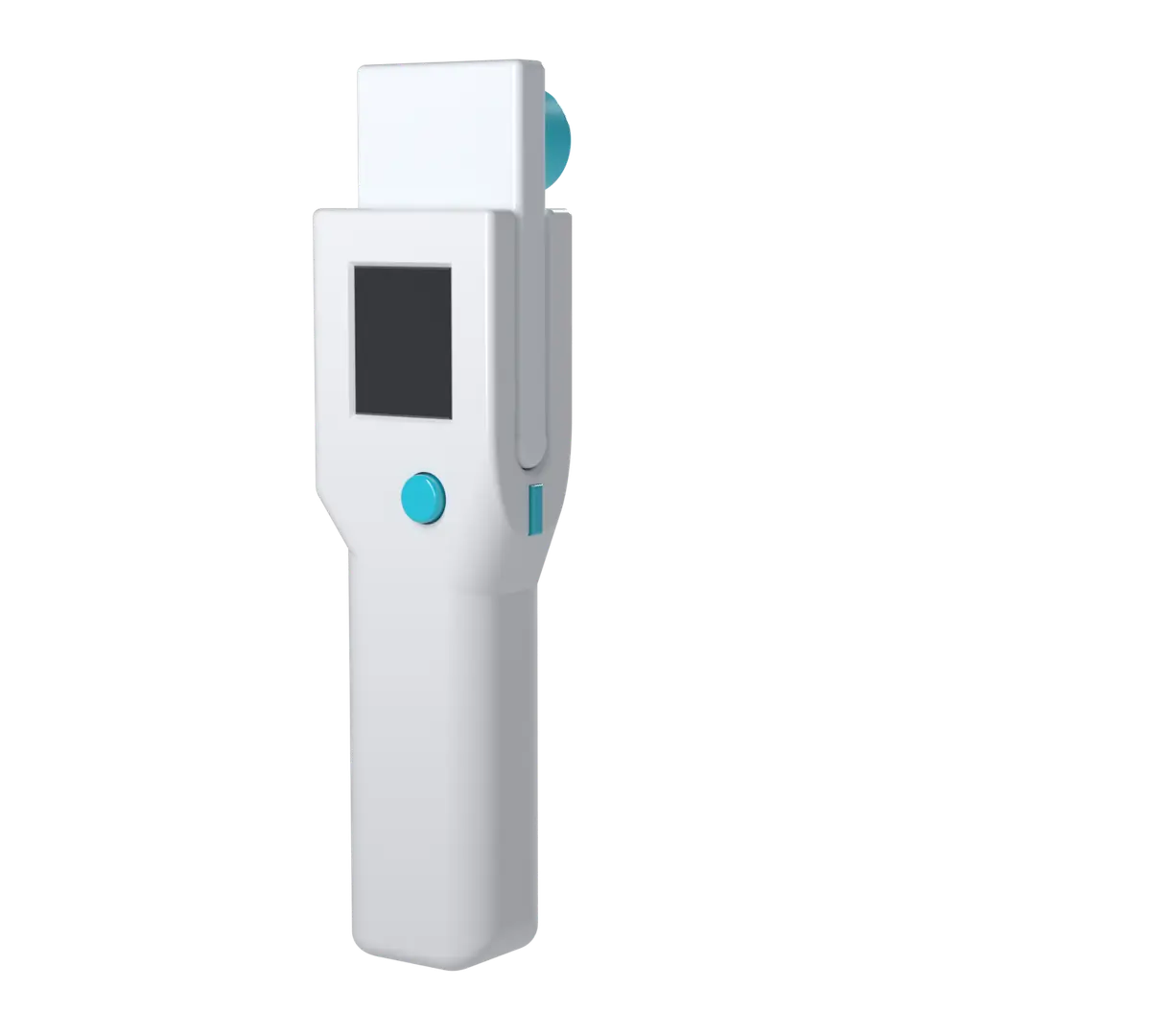 VAir breath analyser and its removable detection cartridge